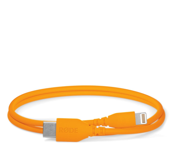 Rode SC21 (Orange) - Kabel USB-C - Lightning 30 cm (pomarańczowy) - 1244122 - zdjęcie